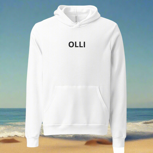 OLLI ORIGINAL TIMER HOODIE - WHITE