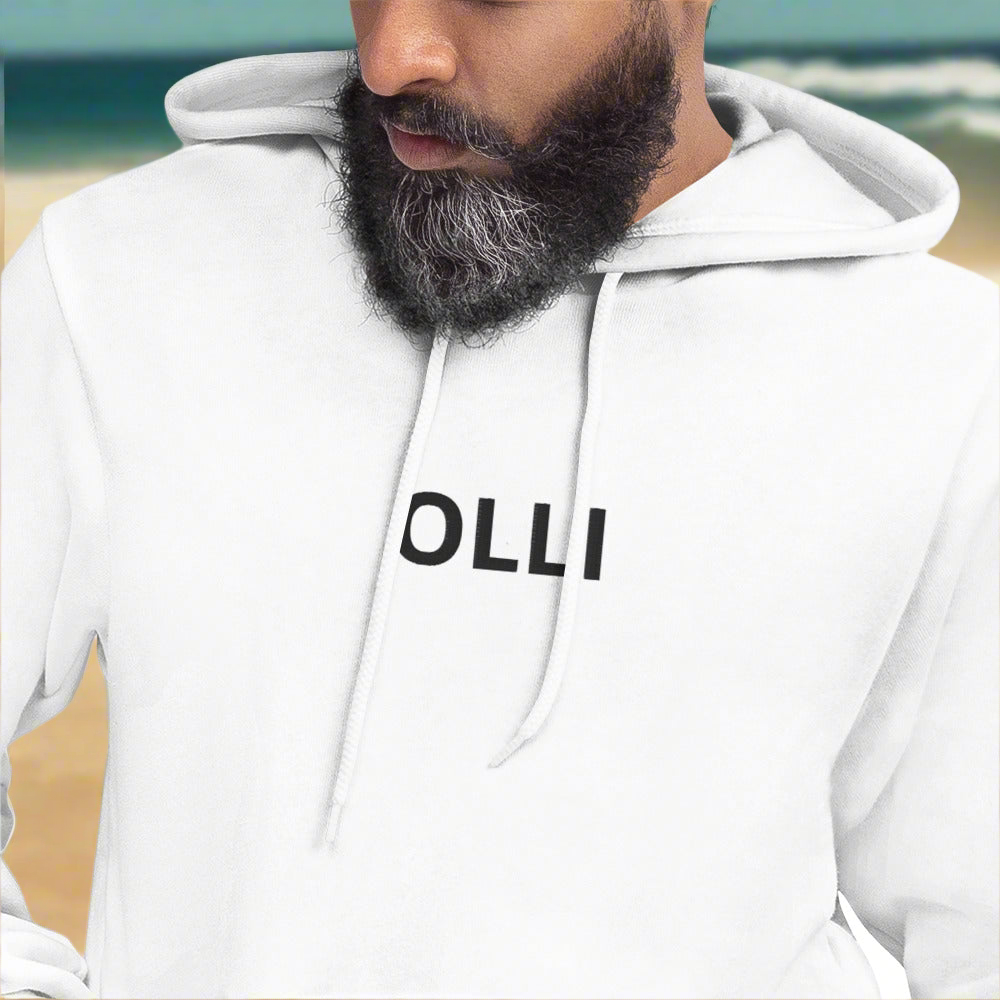 OLLI ORIGINAL TIMER HOODIE - WHITE