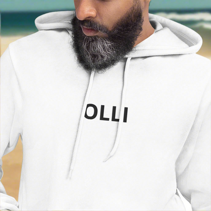 OLLI ORIGINAL TIMER HOODIE - WHITE
